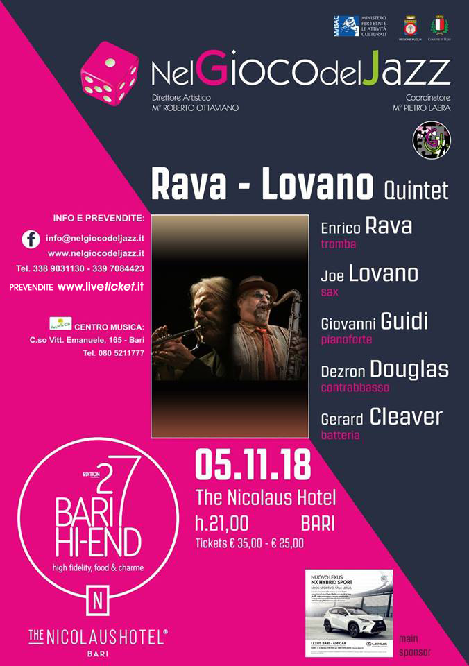 Rava - Lovano quintet