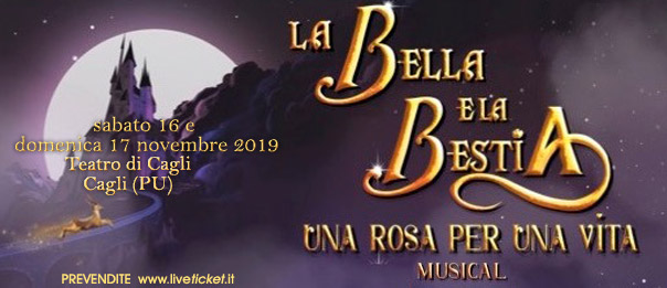 La Bella e la Bestia, una rosa per una vita - Musical - COMPAGNIA NEVERLAND