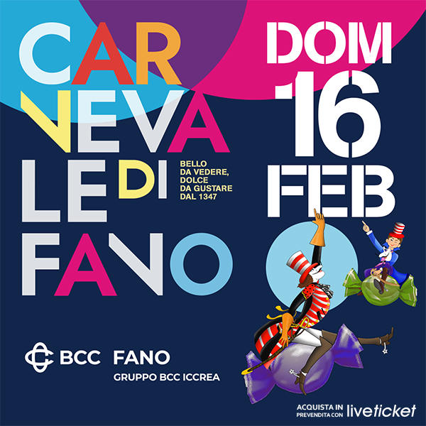 Carnevale di Fano 2025 - Domenica 16 Febbraio