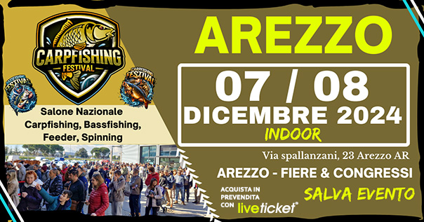 CARP FISHING FESTIVAL Arezzo