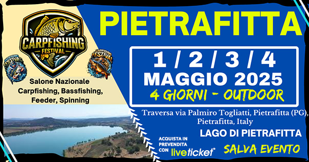 CARPFISHING FESTIVAL Pietrafitta (PG)