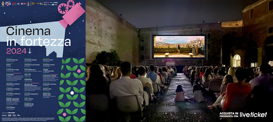Cinema in Fortezza Savona 2024