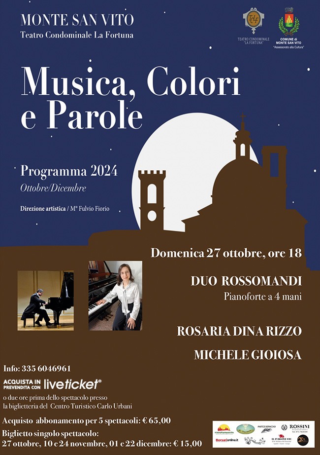 Duo Rossomandi - Musica, Colori e Parole - Monte San Vito