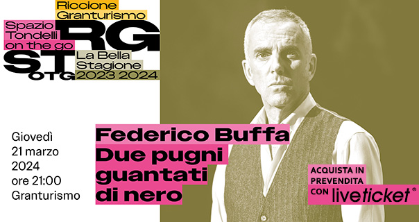 Biglietti DUE PUGNI GUANTATI DI NERO - Federico Buffa