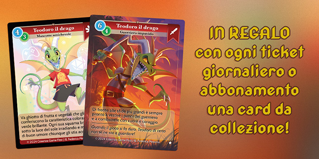 Cosenza Game Fest - Card in regalo