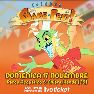 Cosenza Game Fest - domenica 17 novembre