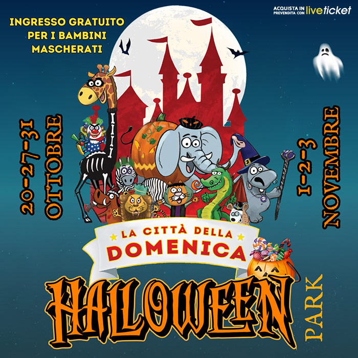 HALLOWEEN CITTÀ DELLA DOMENICA