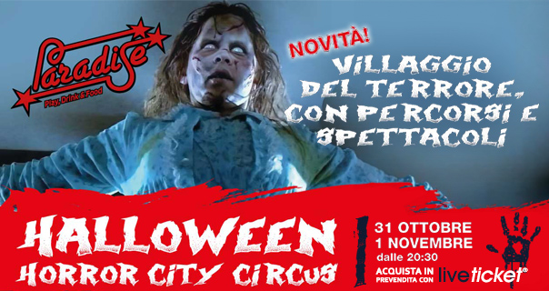 HALLOWEEN - HORROR CITY CIRCUS