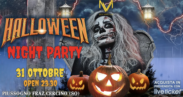 Biglietti HALLOWEEN NIGHT PARTY