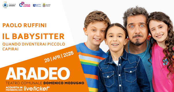 Biglietti Il Babysitter - Paolo Ruffini