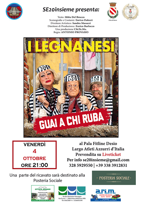 GUAI A CHI RUBA - I LEGNANESI