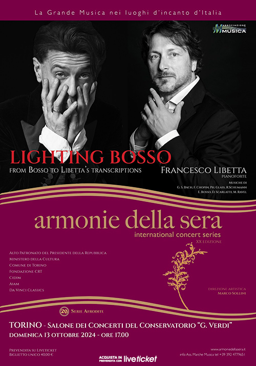 Biglietti LIGHTING BOSSO - Francesco Libetta