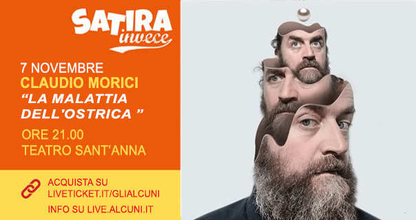 Biglietti LA MALATTIA DELL'OSTRICA - CLAUDIO MORICI