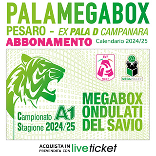 Abbonamento Megabox Volley 2024/25