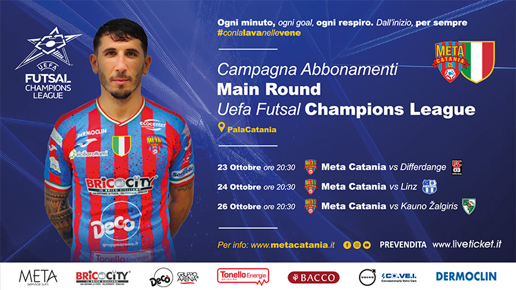  Meta Catania Uefa Futsal  Champions League