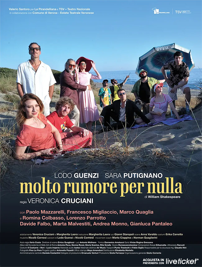 MOLTO RUMORE PER NULLA - Lodo Guenzi e Sara Putignano