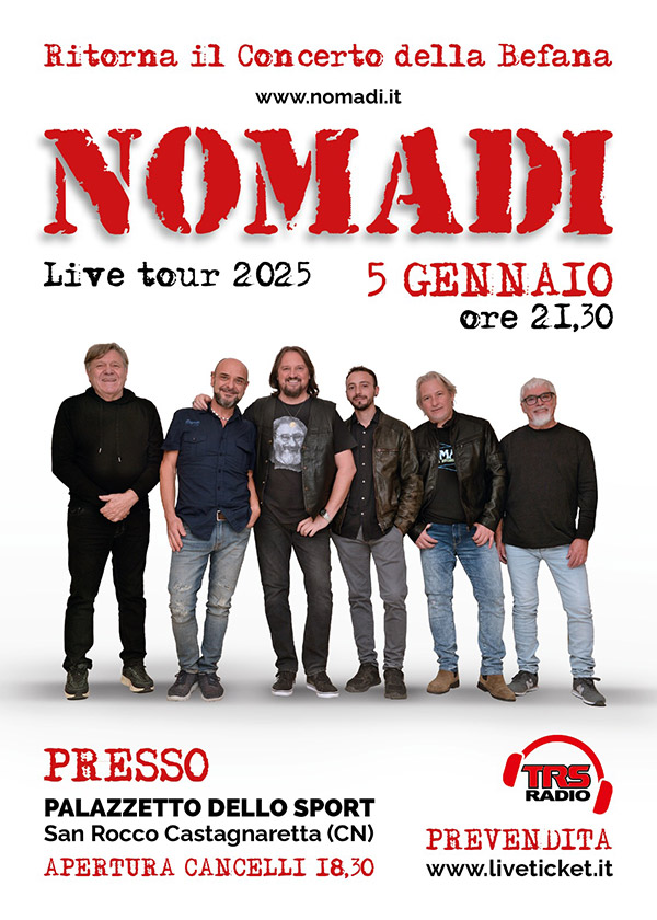 NOMADI CONCERTO DELLA BEFANA