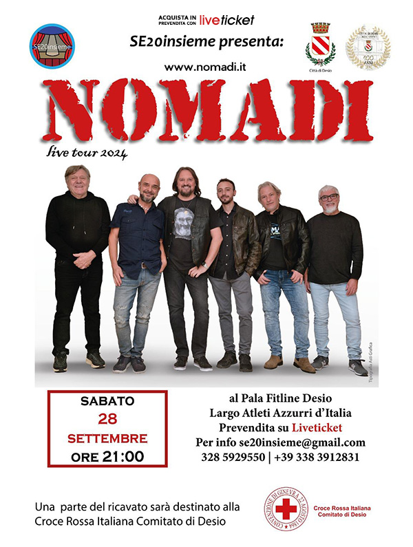 Nomadi Live Tour 2024 - Desio (MB)