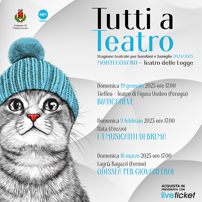 Abbonamento Teatro delle Logge 3 spettacoli 24-25