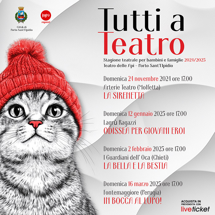 Abbonamento Teatro delle Api 4 spettacoli 24-25