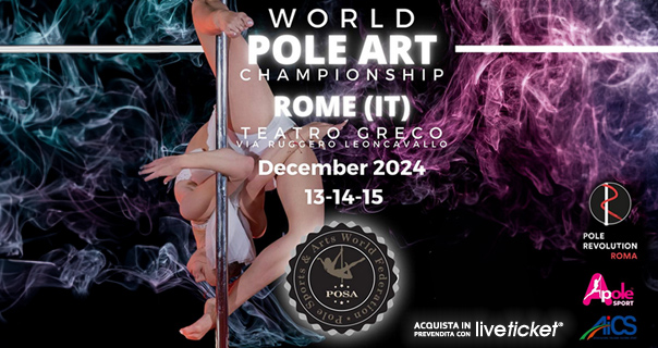 Biglietti World Pole Art Championship