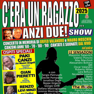 Biglietti C'ERA UN RAGAZZO (ANZI DUE!) ....SHOW