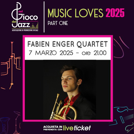 Biglietti Fabien Enger quartet