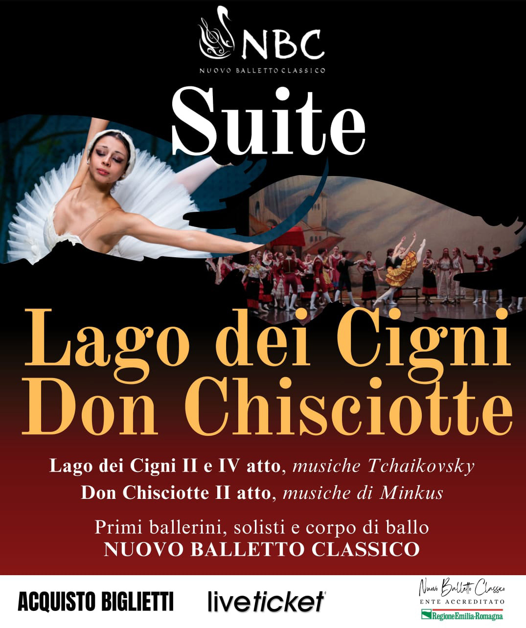 Lago dei cigni - Don Chisciotte suite