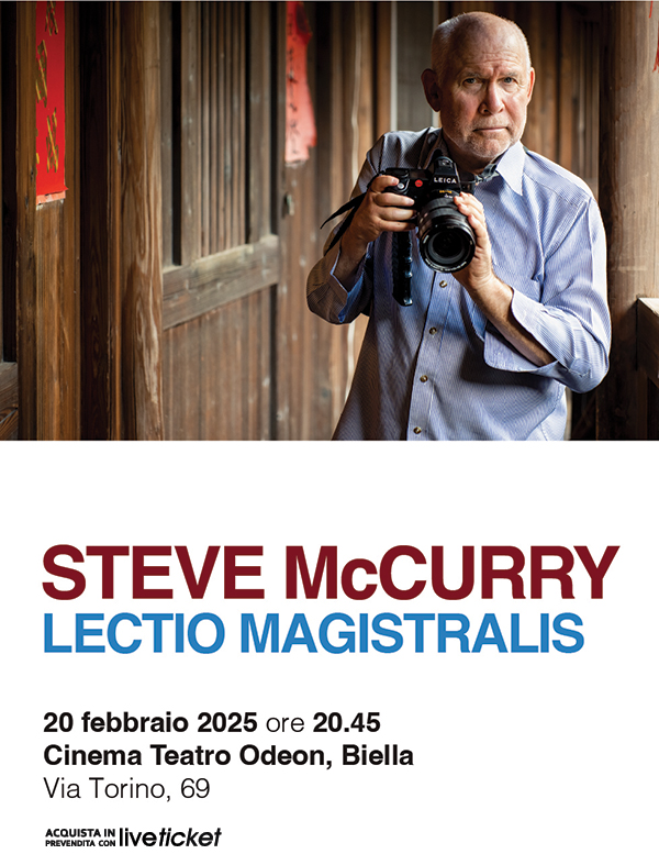 Steve McCurry. Lectio magistralis