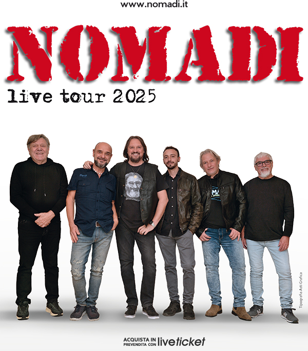 Nomadi Live Tour 2025 - Baita dei Fiori