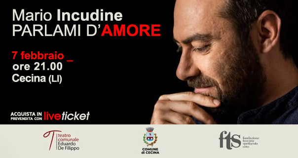 Biglietti PARLAMI D'AMORE - Mario Incudine