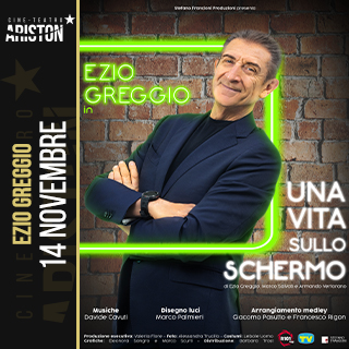 Biglietti Ezio Greggio - Una vita sullo schermo