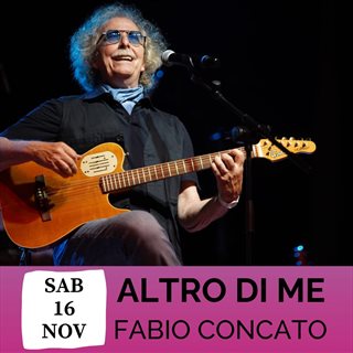 Biglietti Fabio Concato - ALTRO DI ME