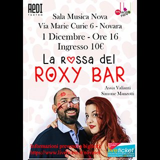 Biglietti LA ROSSA DEL ROXY BAR